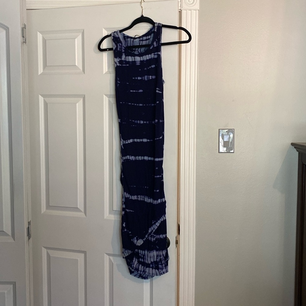 Gypsy 05 tie dye jersey midi dress